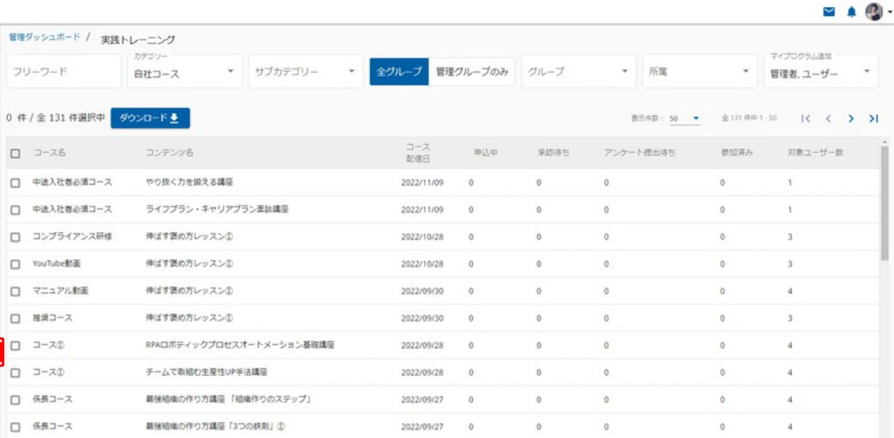 学習進捗管理の実践トレーニング